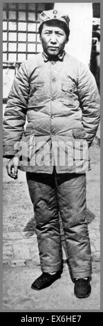 Mao Zedong (Mao Tse-tung 26. Dezember 1893 – 9. September 1976), chinesische kommunistische revolutionäre und der Gründungsvater der Volksrepublik China, Stockfoto