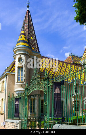 Der Château de Corton André Stockfoto