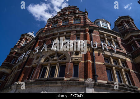 Salisbury Hotel, viktorianischen Pub von John Cathles Hill, 1899, Grand Parade, Harringay, London England Stockfoto