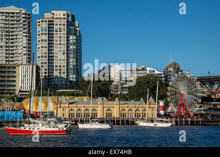 Luna Park, Milsons Point, Sydney, Australien Stockfoto