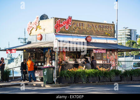 Harrys Cafe de Räder, Woolloomooloo, Sydney, Australien Stockfoto