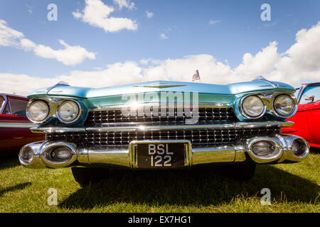 Amerikanische Oldtimer auf der Messe in einer britischen Eigentümer zeigen, Tatton Park, Cheshire UK Stockfoto