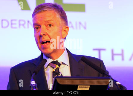 Mike Brown, Geschäftsführer der Londoner U-Bahn und Eisenbahn. Von morgen Rail Conference Stockfoto