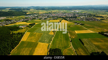Ansicht von Medebach, Sauerland, Nordrhein-Westfalen, Deutschland Stockfoto