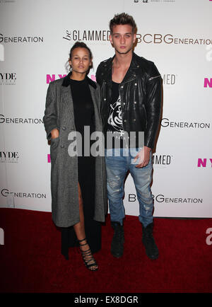 NYLON-X BCBGeneration Mai junge Hollywood-Party statt, bei Hyde Sonnenuntergang - Ankünfte Featuring: Gäste wo: West Hollywood, Kalifornien, USA bei: 7. Mai 2015 Stockfoto