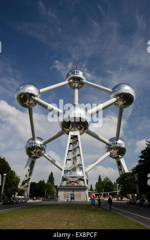 Atomium Museum Heysel Brüssel Belgien Stockfoto