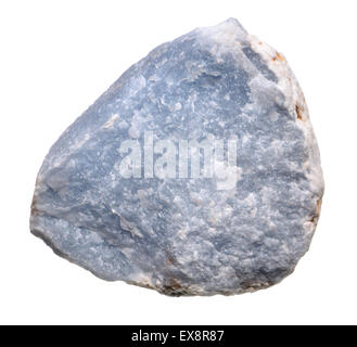 Angelite (blaue Form der Anhydrit - Calcium-Sulfat) Stockfoto