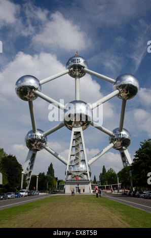 Atomium Museum Heysel Brüssel Belgien Stockfoto