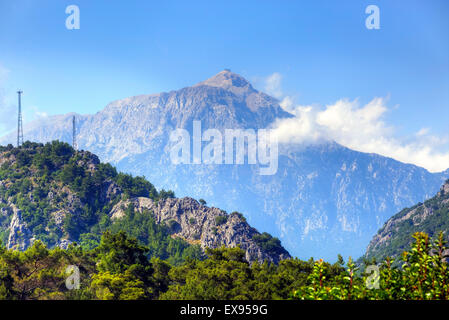 Tahtali Dagi, Mount Olympos, Lykien, Antalya, Türkei Stockfoto