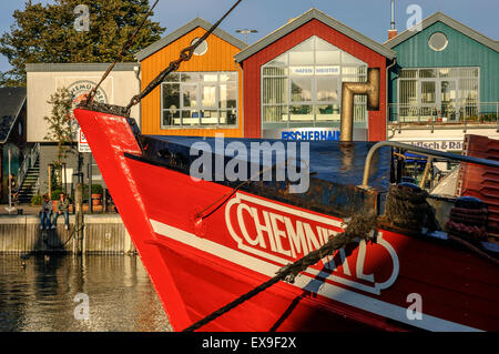 Strom zu ändern. Warnemünde. Rostock. Deutschland Stockfoto