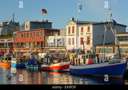 Strom zu ändern. Warnemünde. Rostock. Deutschland Stockfoto