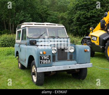 Ein Landrover Serie bei Auto-show Stockfoto