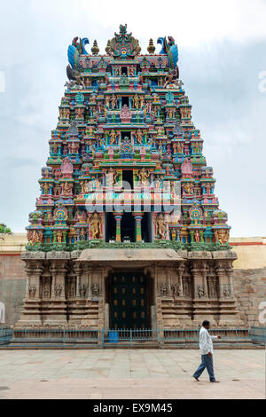 Sri Madurai Meenakshi Amman Tempel Stockfoto