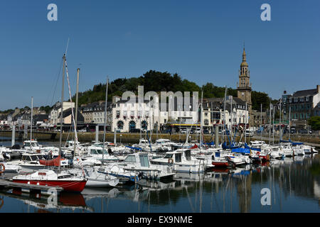 Binic Hafen, Côtes-d ' Armor, Bretagne, Frankreich Stockfoto