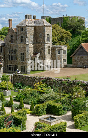 Carisbrooke Castle, Carisbrooke, nr Newport, Isle of Wight, England, UK, GB. Stockfoto