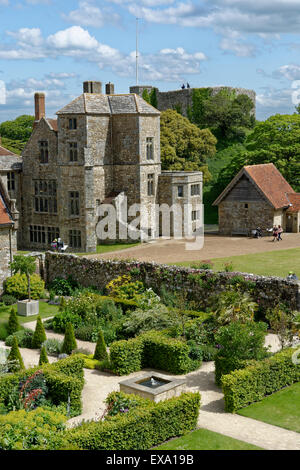 Carisbrooke Castle, Carisbrooke, nr Newport, Isle of Wight, England, UK, GB. Stockfoto