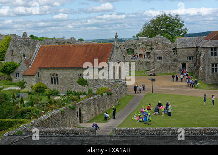 Carisbrooke Castle, Carisbrooke, nr Newport, Isle Of Wight, England Stockfoto