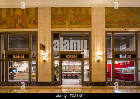 Lobby der Merchandise Mart in Chicago, Illinois, USA Stockfoto