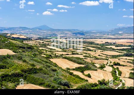 SOS del Rey Católico, Aragón, Nordspanien. Stockfoto