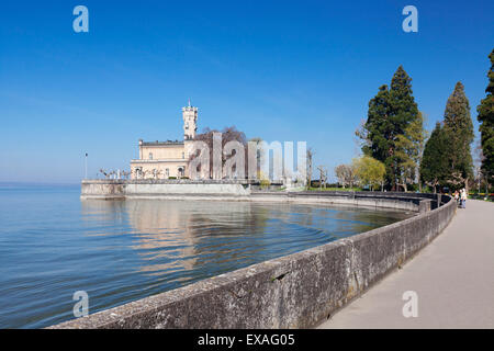 Schloss Montfort, Langenargen, Bodensee, Baden-Württemberg, Deutschland, Europa Stockfoto