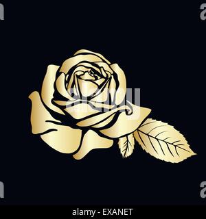 Rose Skizze Stock Vektor