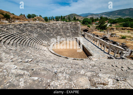 Das Theater von Aphrodisias, Aydin, Türkei Stockfoto