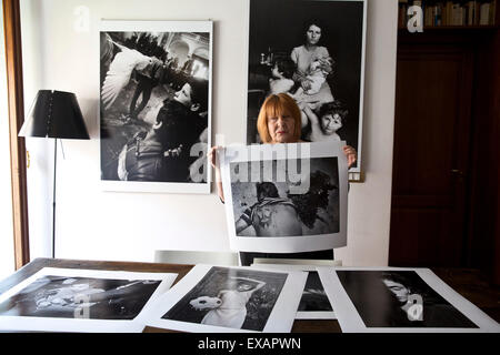 LETIZIA BATTAGLIA, Fotograf Stockfoto