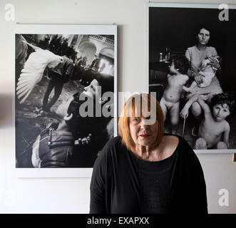 LETIZIA BATTAGLIA, Fotograf Stockfoto
