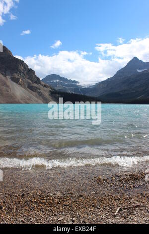 Gletschersee, Kanadische Rockies Stockfoto