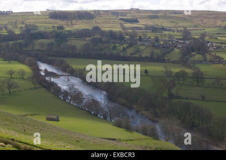 River Tees, Teesdale Tal, County Durham, England Stockfoto