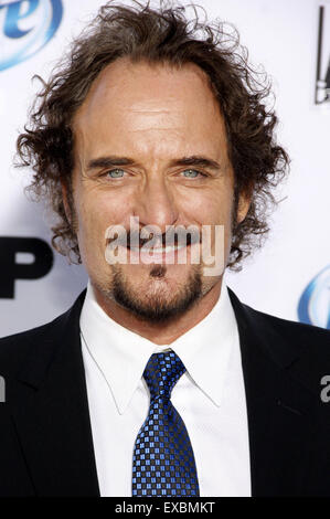 Kim Coates von der FX Saison 6 Premiere Screening von "Sons Of Anarchy" im Dolby Theatre in Hollywood statt. Stockfoto