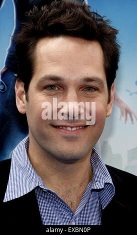 Paul Rudd bei der LA-Premiere von "Monsters vs. Aliens" statt im Gibson Amphitheater in Universal City am 22. März 2009. Stockfoto