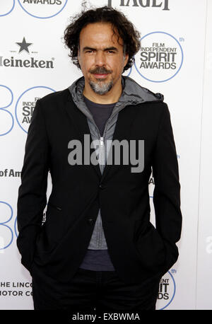 Alejandro Gonzalez Inarritu bei den 2015 Film Independent Spirit Awards. Stockfoto