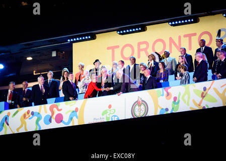 Toronto, Ontario, Kanada. 10. Juli 2015. Pan American Games 2015 im Rogers Centre. Bildnachweis: Igor Vidyashev/ZUMA Draht/Alamy Live-Nachrichten Stockfoto