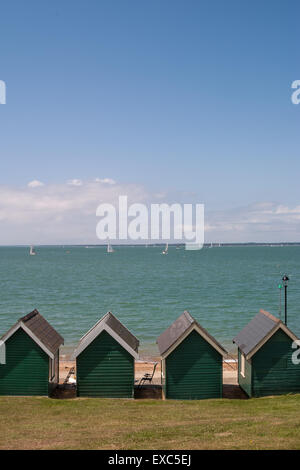 Knurrhahn Bay, Cowes, Isle Of Wight, Großbritannien Stockfoto