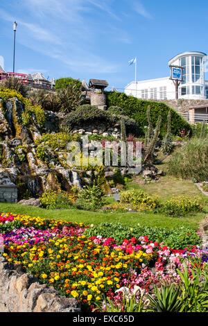 Die Kaskade, Ventnor, der Isle Of Wight, Großbritannien Stockfoto