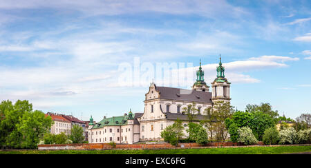 Antike St. Michael Erzengel-Kirche in Krakau (Krakow), Polen Stockfoto