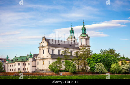 Antike St. Michael Erzengel-Kirche in Krakau (Krakow), Polen Stockfoto