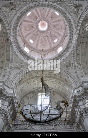 St. Peter und St. Paul-Kirche in Vilnius Interieur. Stockfoto