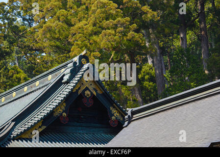 Schöne traditionelle japanische Dach Stockfoto