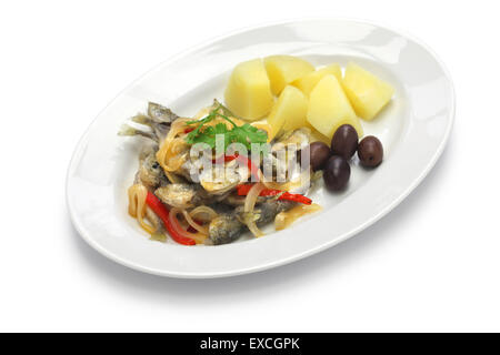 Stöcker Escabeche, spanische, portugiesische Küche Stockfoto