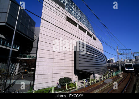 Japan, Tokio, Tokio International Forum, Architekt Rafael Vinoly Stockfoto