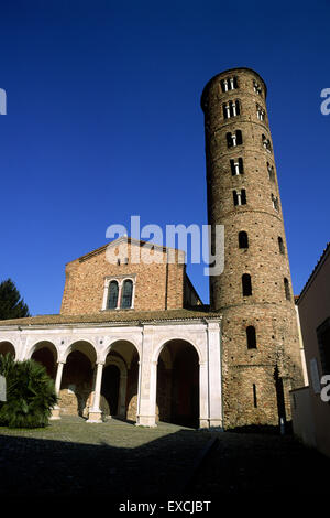 Italien, Emilia Romagna, Ravenna, Basilika Sant'Apollinare Nuovo Stockfoto