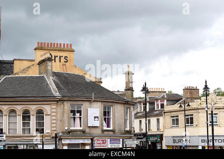 Alten, historischen Gebäude in Airdrie, North Lanarkshire, Schottland Stockfoto