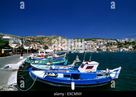 Griechenland, Die Nordöstlichen Ägäischen Inseln, Samos, Pythagorion Stockfoto