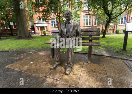 Alan Turing Memorial in Manchester, England. Stockfoto