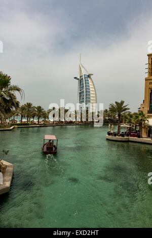 Madinat Jumeirah in Dubai. Stockfoto