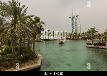 Madinat Jumeirah in Dubai. Stockfoto