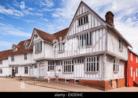 Das Rathaus von Corpus Christi. Lavenham, Suffolk, England Stockfoto