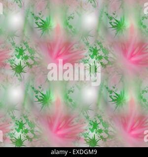 Aquarell Blume Textur neu Digital Stock Vektor